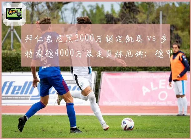 拜仁慕尼黑3000万锁定凯恩 vs 多特蒙德4000万放走贝林厄姆：德甲班霸与挑战者转会逻辑反差