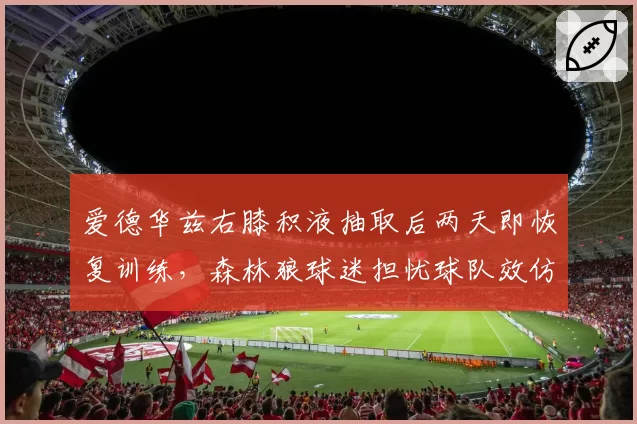 爱德华兹右膝积液抽取后两天即恢复训练,森林狼球迷担忧球队效仿恩比德悲剧