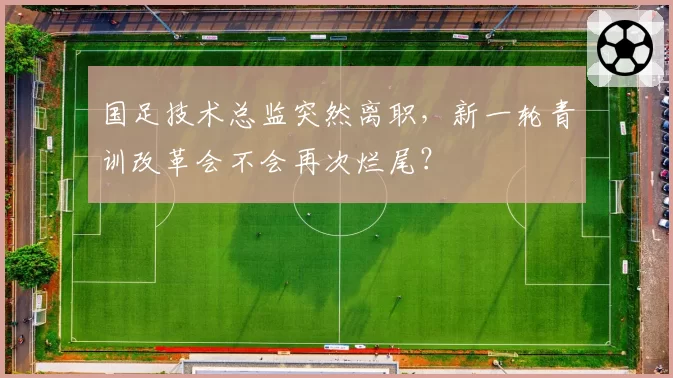 国足技术总监突然离职,新一轮青训改革会不会再次烂尾?